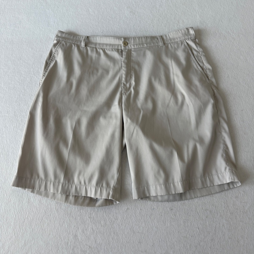 Nike‎ Golf Dri-FIT Tour Performance Shorts Mens 38 Khaki Beige Country Club